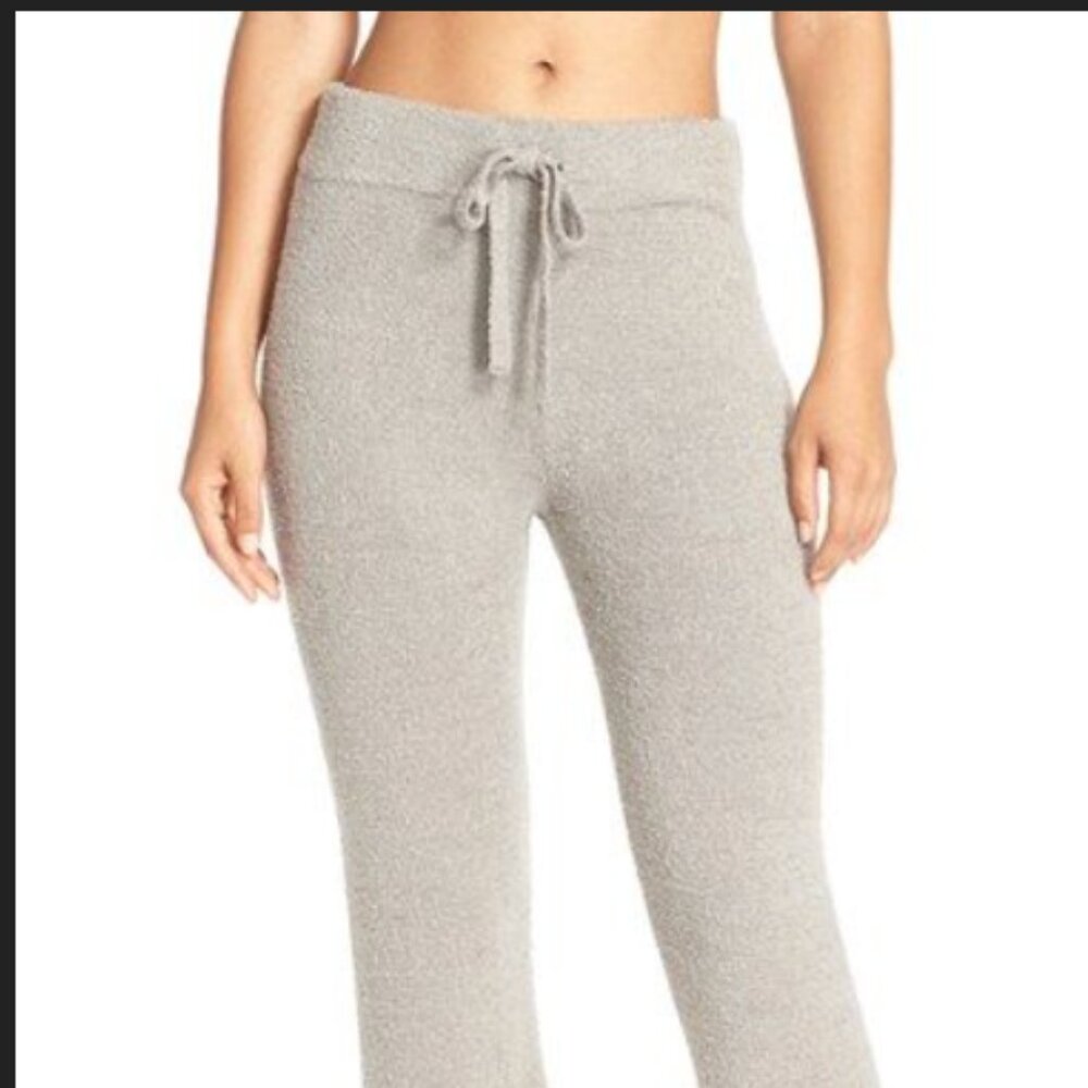 NWT Barefoot Dreams Cozy Chic Light Lounge Pants In Silver XS
